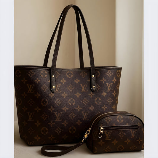 2 Piece Premium Tote Bag Set