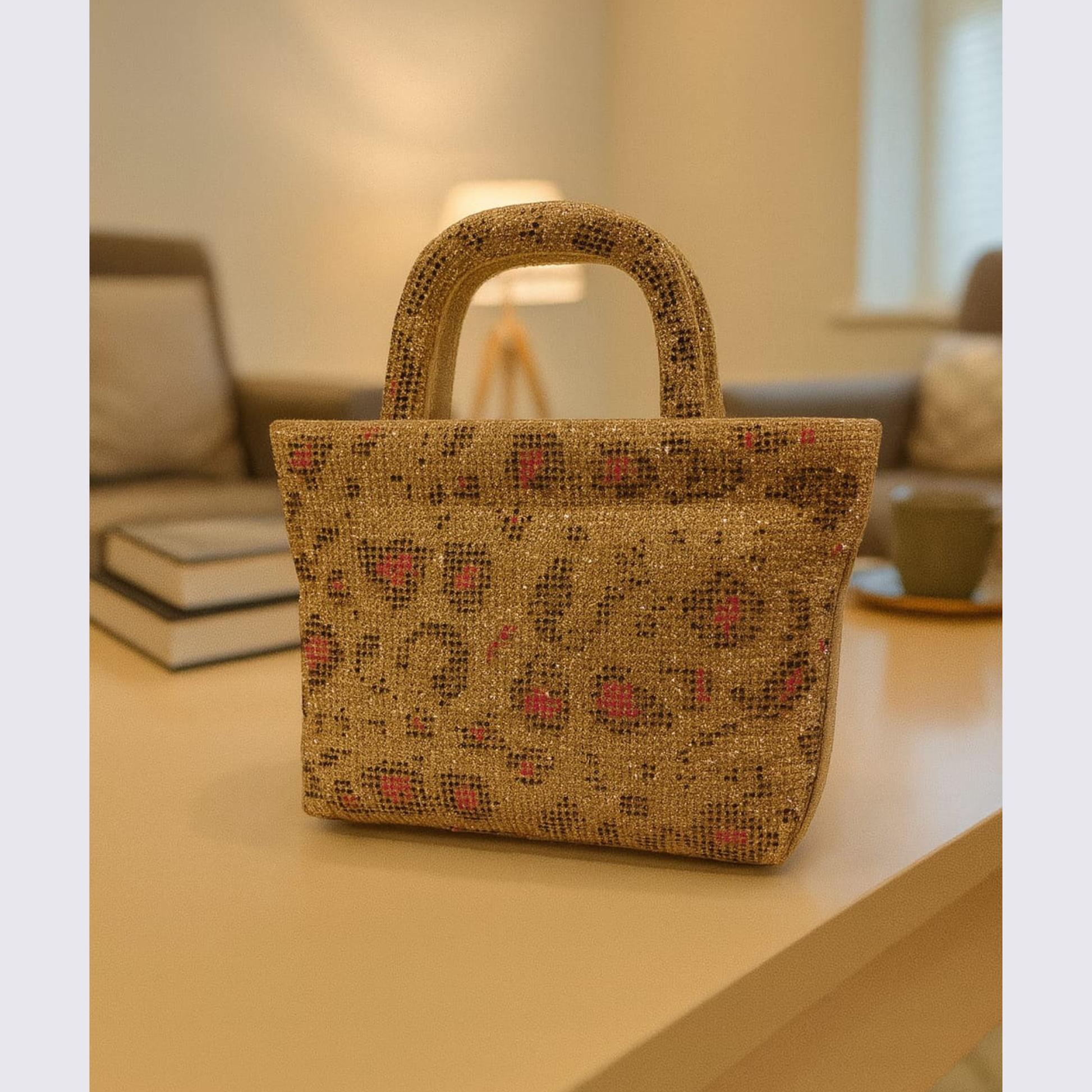 Rhinestone Mini Handbag