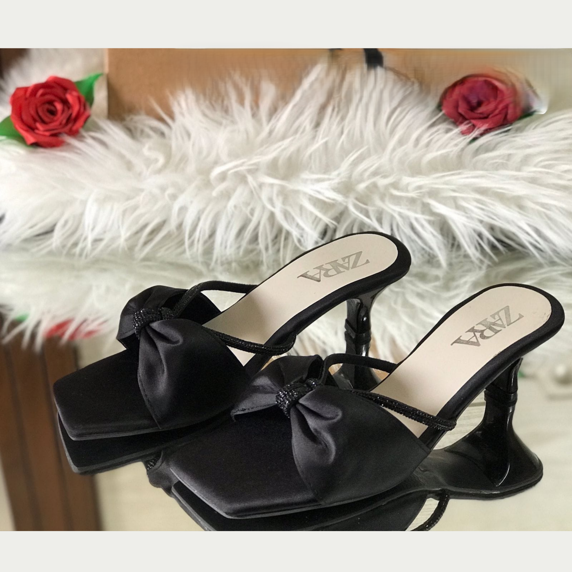 Bow Mule Heels for Women