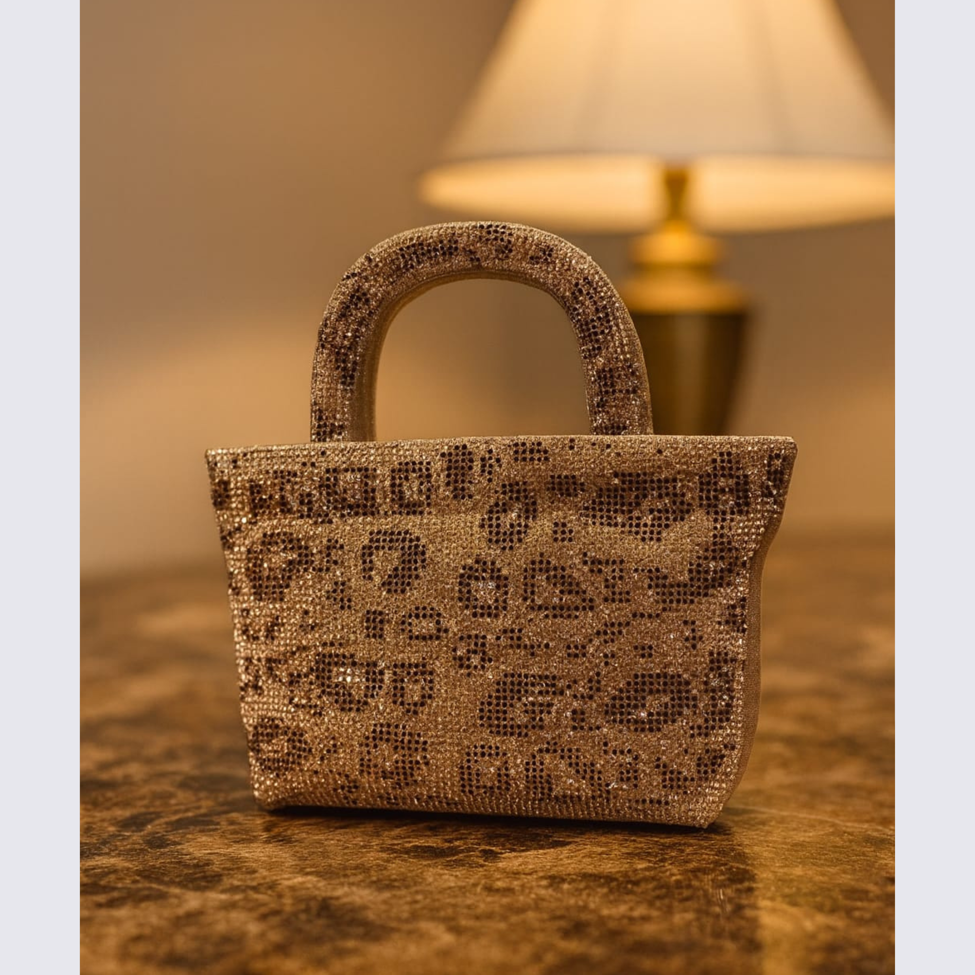 Rhinestone Mini Handbag