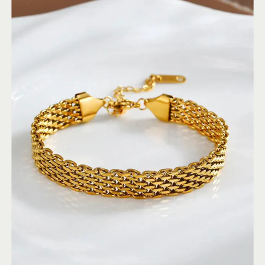 Imported Gold Chain Bracelet