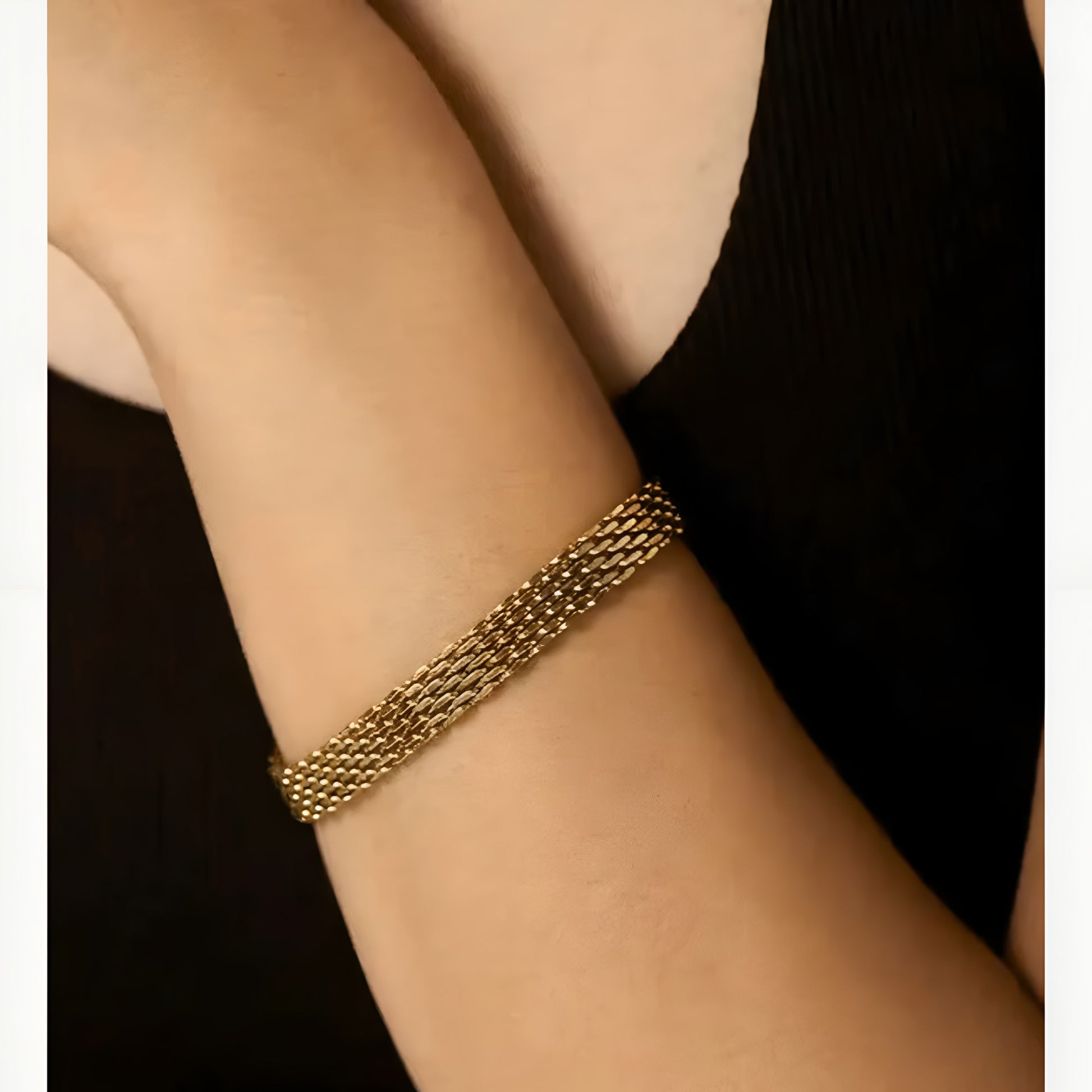 Imported Gold Chain Bracelet