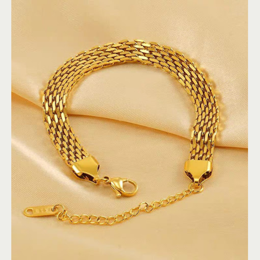 Imported Gold Chain Bracelet
